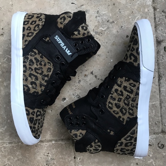 supra leopard high tops